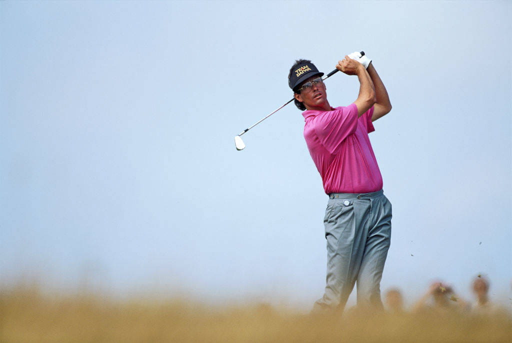 Ian Baker-Finch in The Open at Royal Birkdale in 1991